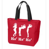 Ho Ho Ho Santa's Helpers Zip Tote Bag
