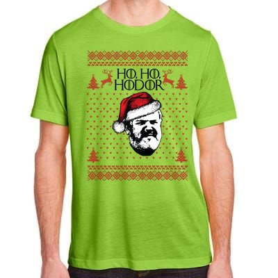 Ho Ho Hodor Ugly Christmas Adult ChromaSoft Performance T-Shirt