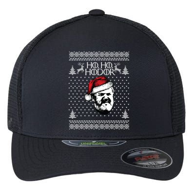 Ho Ho Hodor Ugly Christmas Flexfit Unipanel Trucker Cap