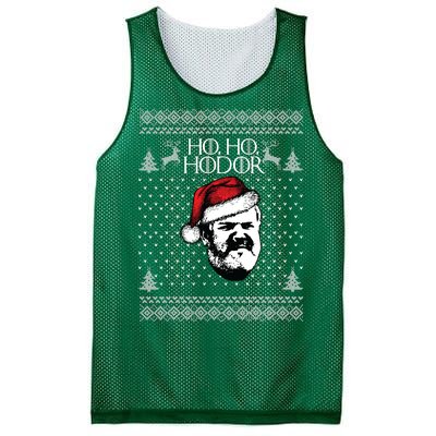 Ho Ho Hodor Ugly Christmas Mesh Reversible Basketball Jersey Tank