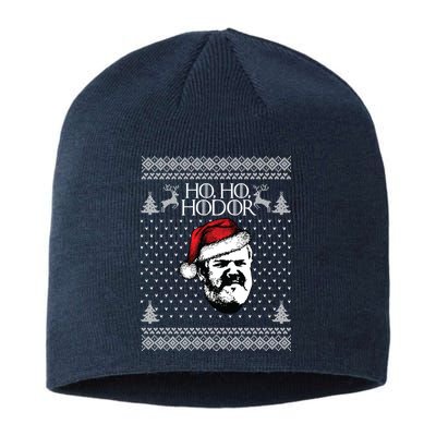 Ho Ho Hodor Ugly Christmas Sustainable Beanie