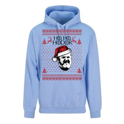 Ho Ho Hodor Ugly Christmas Unisex Surf Hoodie