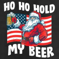 Ho Ho Hold My Beer Christmas In July Adult Drive Performance Visor