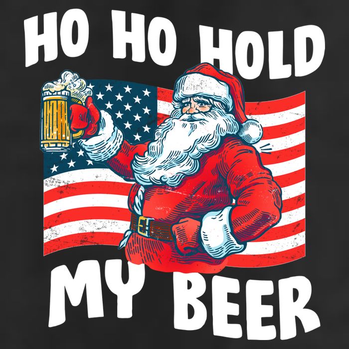 Ho Ho Hold My Beer Christmas In July Adult Drive Performance Visor