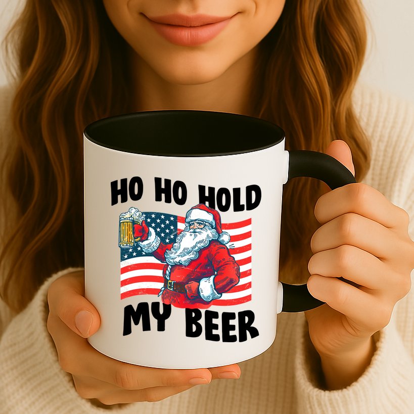 Ho Ho Hold My Beer Christmas In July Mug