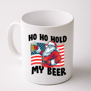 Ho Ho Hold My Beer Christmas In July Coffee Mug