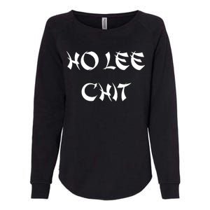 Ho Lee Chit Womens California Wash Sweatshirt