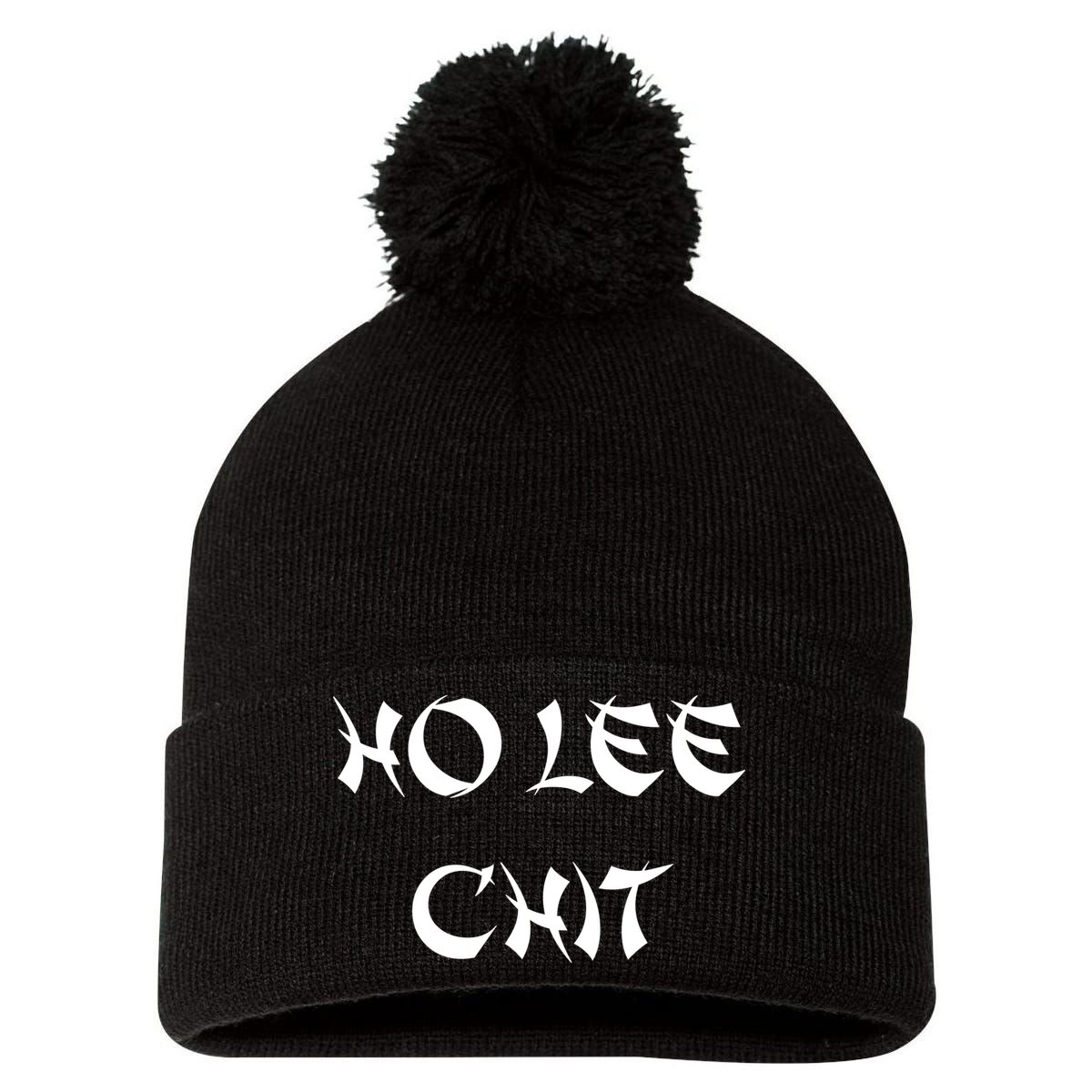 Ho Lee Chit Pom Pom 12in Knit Beanie