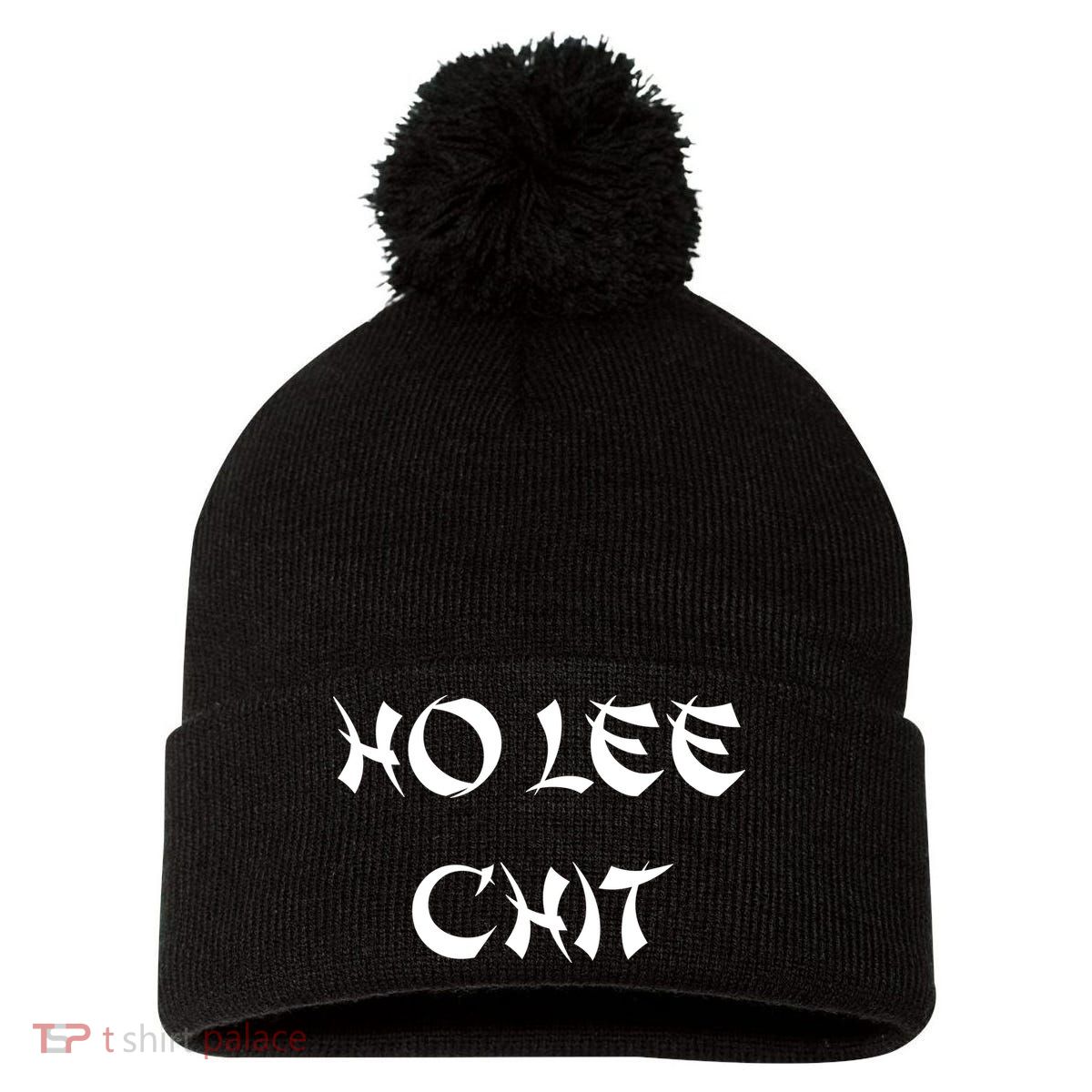 Ho Lee Chit Pom Pom 12in Knit Beanie