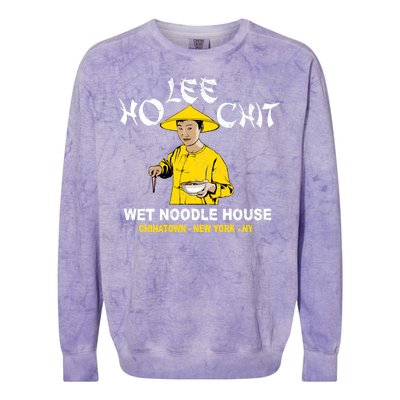 Ho Lee Chit Wet Noodle House Colorblast Crewneck Sweatshirt