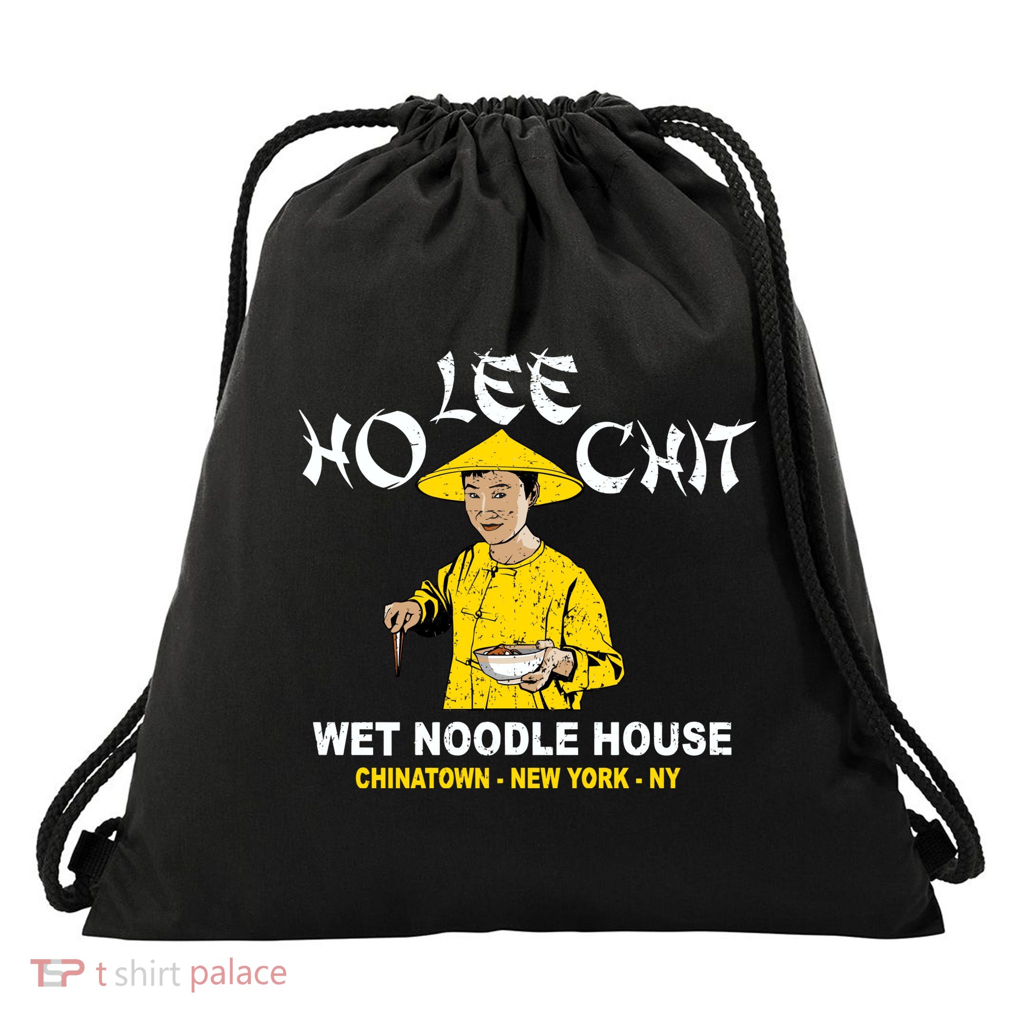 Ho Lee Chit Wet Noodle House Drawstring Bag