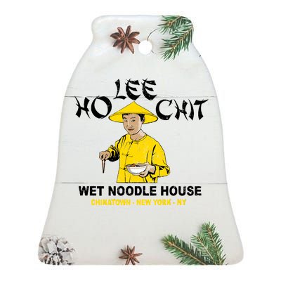 Ho Lee Chit Wet Noodle House Ceramic Bell Ornament