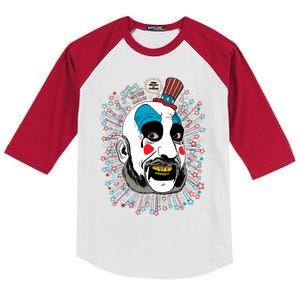 House Of 1000 Corpses Spaulding Horrror Kids Colorblock Raglan Jersey