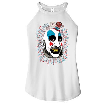 House Of 1000 Corpses Spaulding Horrror Women’s Perfect Tri Rocker Tank