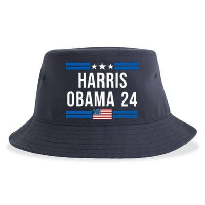 Harris Obama 2024 Kamala Harris 2024 Kamala Harris 2024 President Harris 2024 Sustainable Bucket Hat