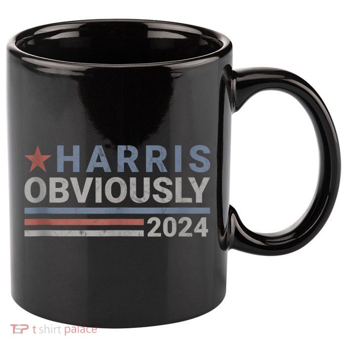 Harris Obviously 2024 11oz C Handle Ceramic Mug