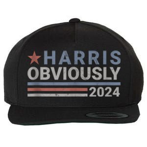 Harris Obviously 2024 Wool Snapback Cap