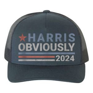 Harris Obviously 2024 Yupoong Adult 5-Panel Trucker Hat