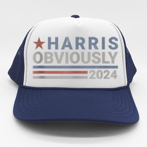 Harris Obviously 2024 Trucker Hat