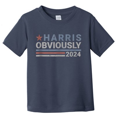 Harris Obviously 2024 Toddler T-Shirt