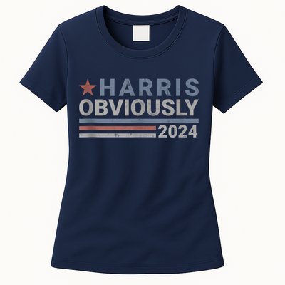 Harris Obviously 2024 Womens T-Shirt
