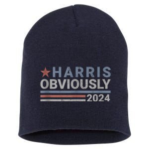 Harris Obviously 2024 Short Acrylic Beanie