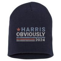 Harris Obviously 2024 Short Acrylic Beanie