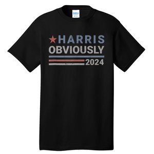 Harris Obviously 2024 Tall T-Shirt