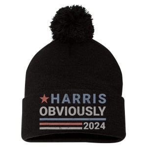 Harris Obviously 2024 Pom Pom 12in Knit Beanie