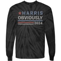 Harris Obviously 2024 Tie-Dye Long Sleeve Shirt