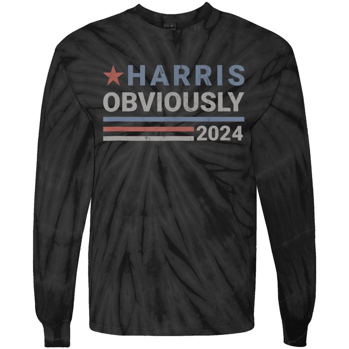 Harris Obviously 2024 Tie-Dye Long Sleeve Shirt