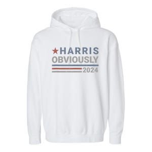 Harris Obviously 2024 Garment-Dyed Fleece Hoodie