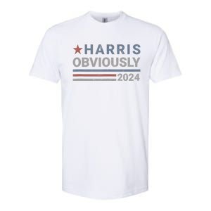 Harris Obviously 2024 Softstyle CVC T-Shirt