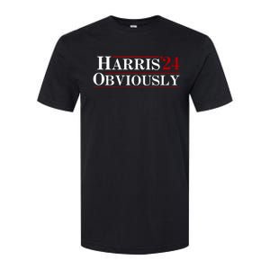 Harris Obviously 2024 Softstyle CVC T-Shirt