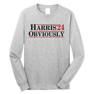 Harris Obviously 2024 Long Sleeve Shirt