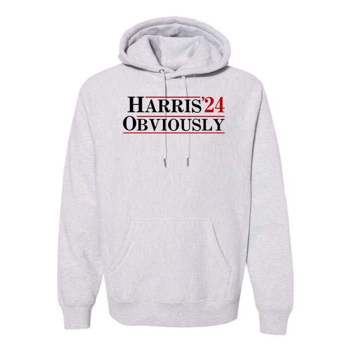 Harris Obviously 2024 Premium Hoodie