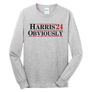 Harris Obviously 2024 Tall Long Sleeve T-Shirt