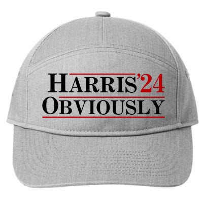 Harris Obviously 2024 7-Panel Snapback Hat