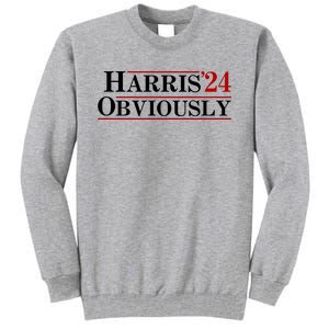 Harris Obviously 2024 Tall Sweatshirt