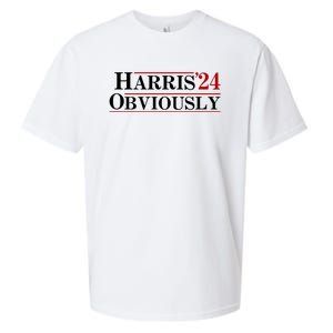 Harris Obviously 2024 Sueded Cloud Jersey T-Shirt