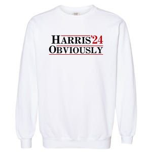 Harris Obviously 2024 Garment-Dyed Sweatshirt