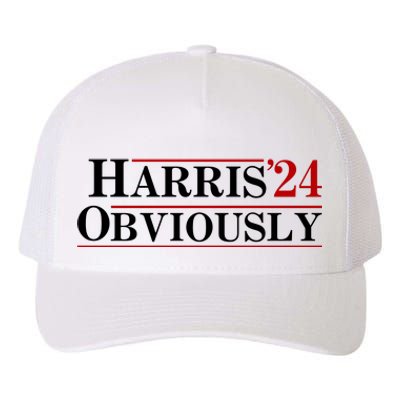 Harris Obviously 2024 Yupoong Adult 5-Panel Trucker Hat