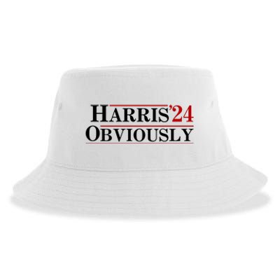 Harris Obviously 2024 Sustainable Bucket Hat