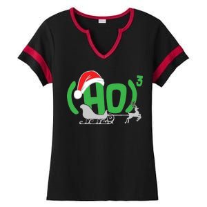 Ho3 Ho Times Three  Ladies Halftime Notch Neck Tee