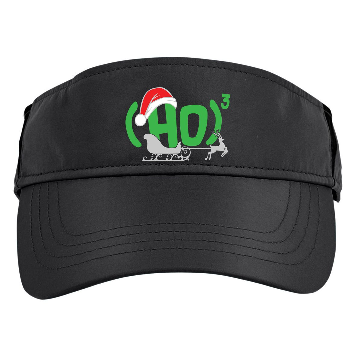 Ho3 Ho Times Three  Adult Drive Performance Visor