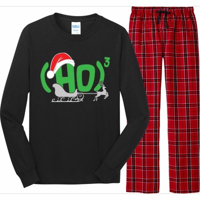 Ho3 Ho Times Three  Long Sleeve Pajama Set