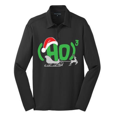 Ho3 Ho Times Three  Silk Touch Performance Long Sleeve Polo