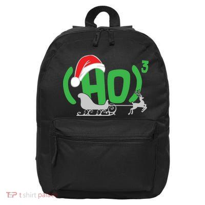 Ho3 Ho Times Three  16 in Basic Backpack