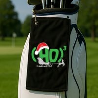 Ho3 Ho Times Three  Golf Towel