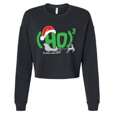 Ho3 Ho Times Three  Cropped Pullover Crew